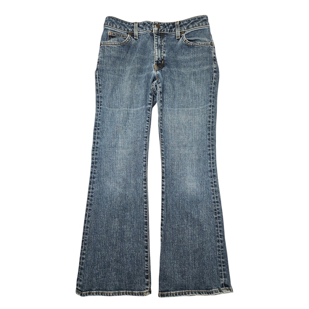 Gap VTG 2004 Flare Stretch Jeans Denim Medium Wash Sz 4A
